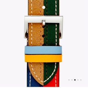 Tory Burch leather Apple Watch band